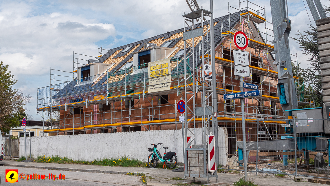 27.04.2023 - Burgfotos von der Baustell Niederalmstraße 16 in Neuperlach